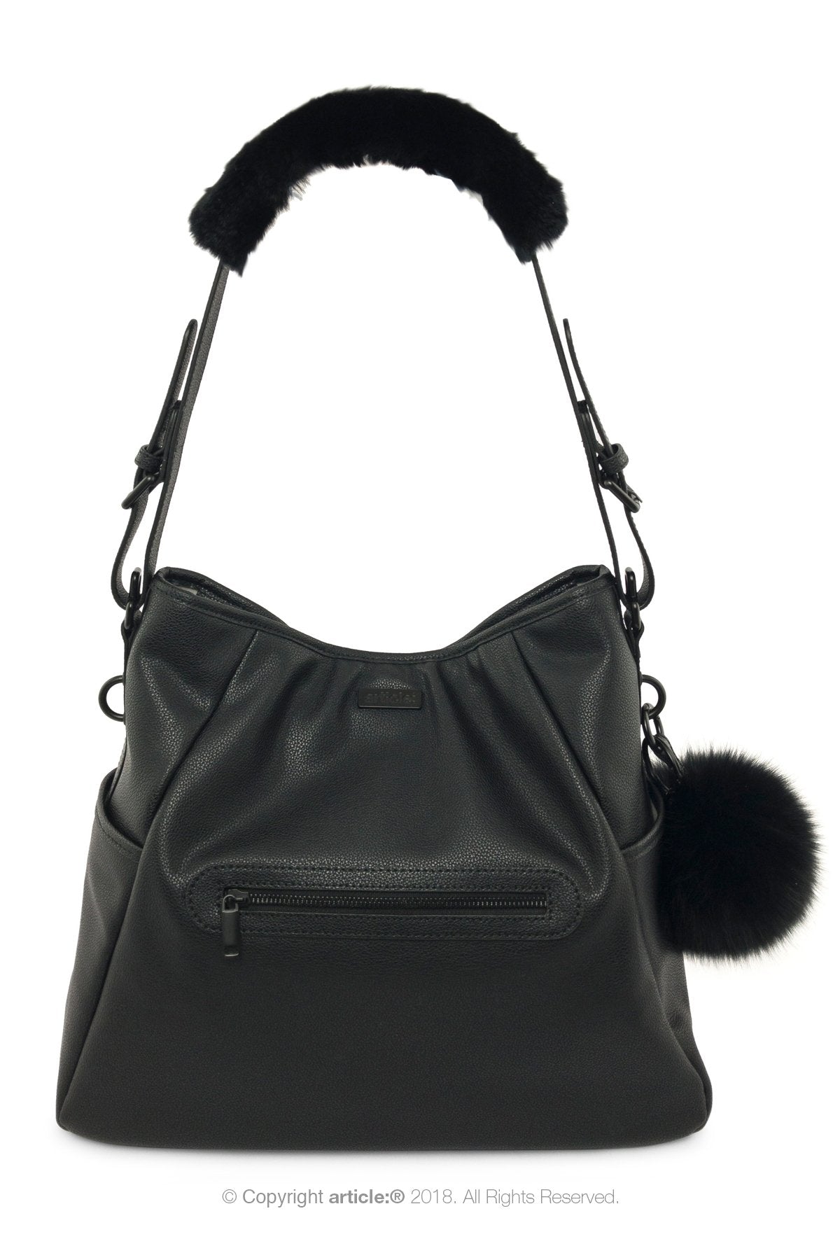 article: #390 Strap Wrap - Noir