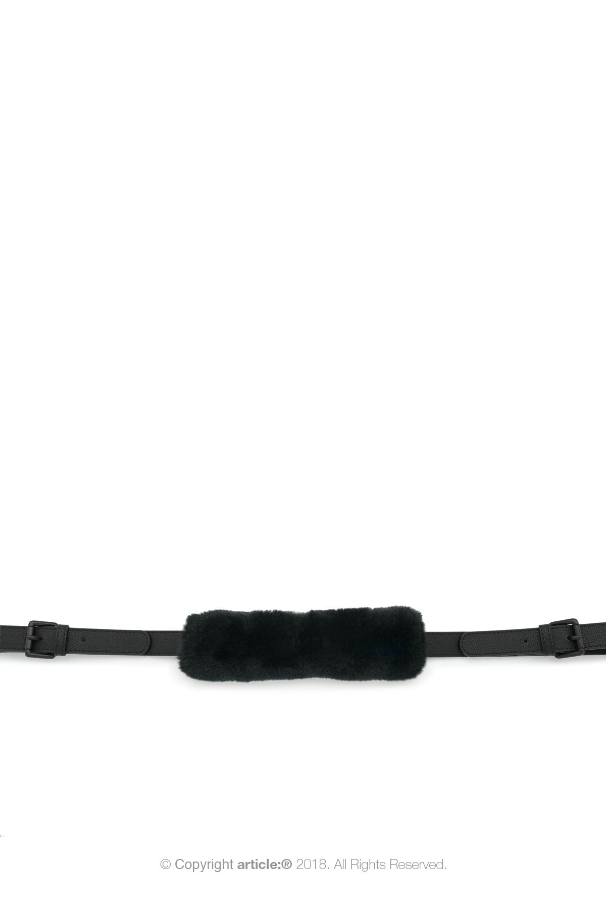 article: #390 Strap Wrap - Noir