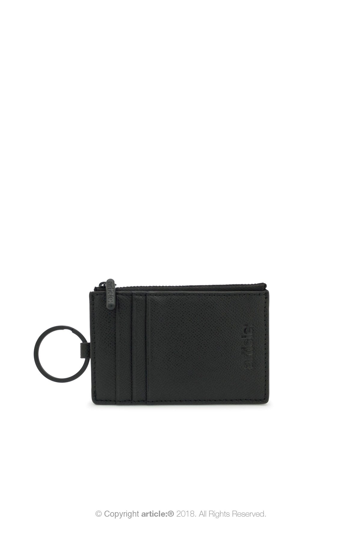 article: #201 Card Holder - Noir