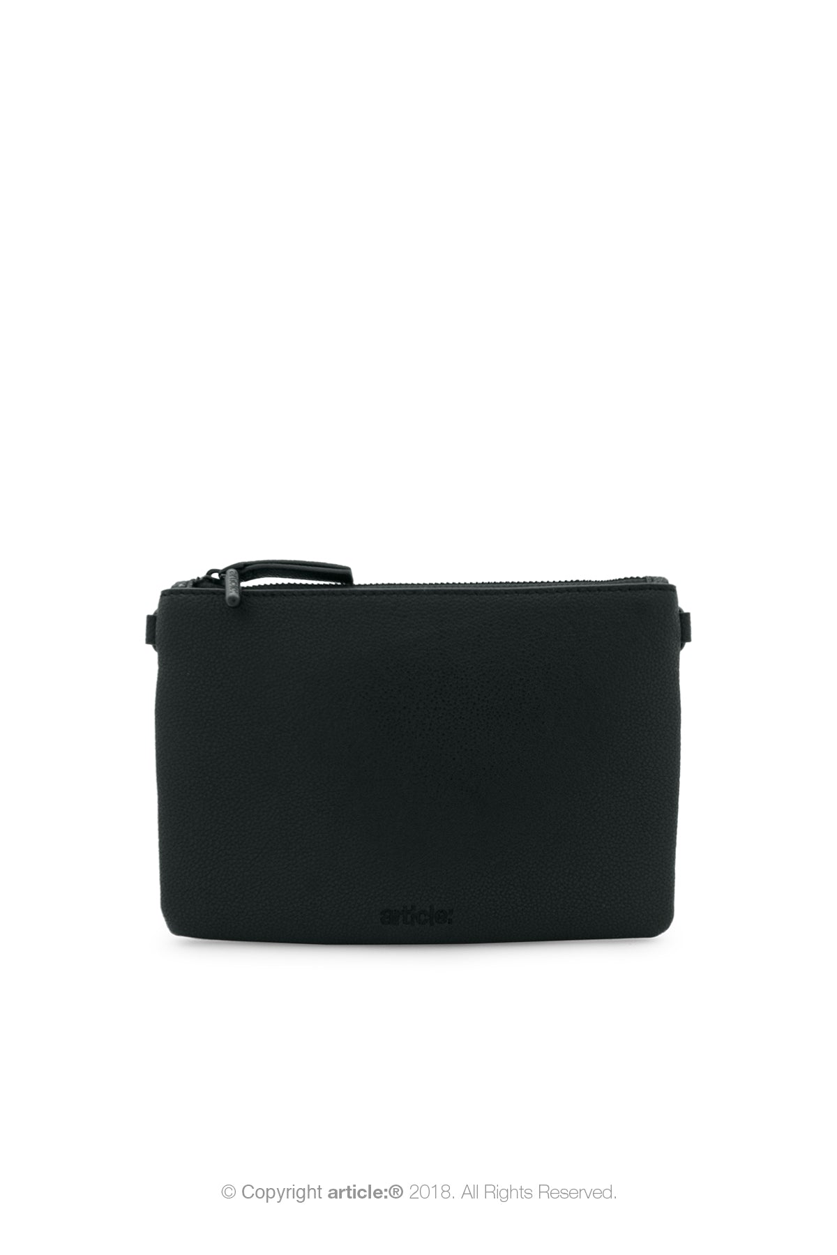 article: #001 Pochette Flat Men - Noir
