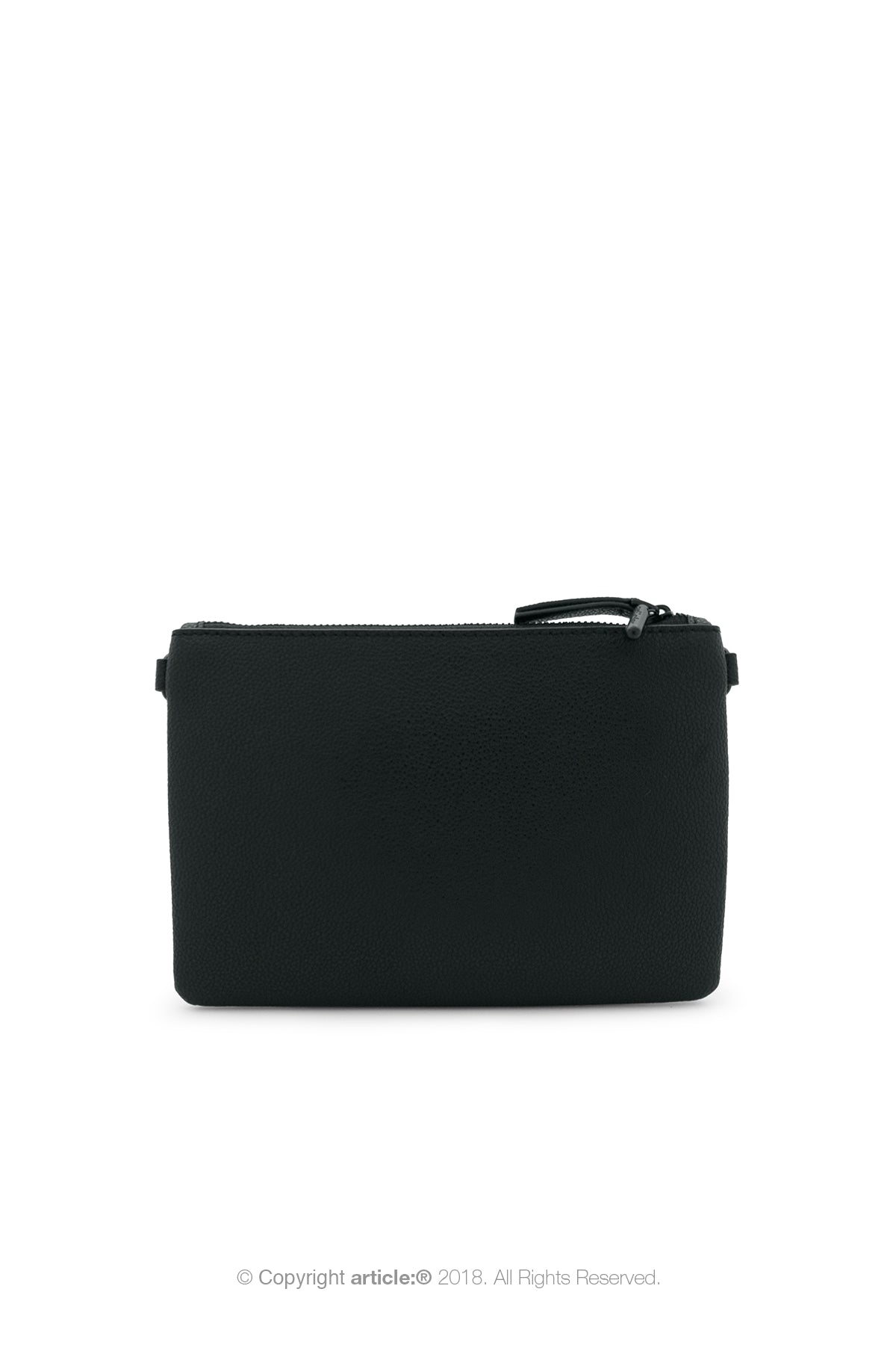 article: #001 Pochette Flat Men - Noir