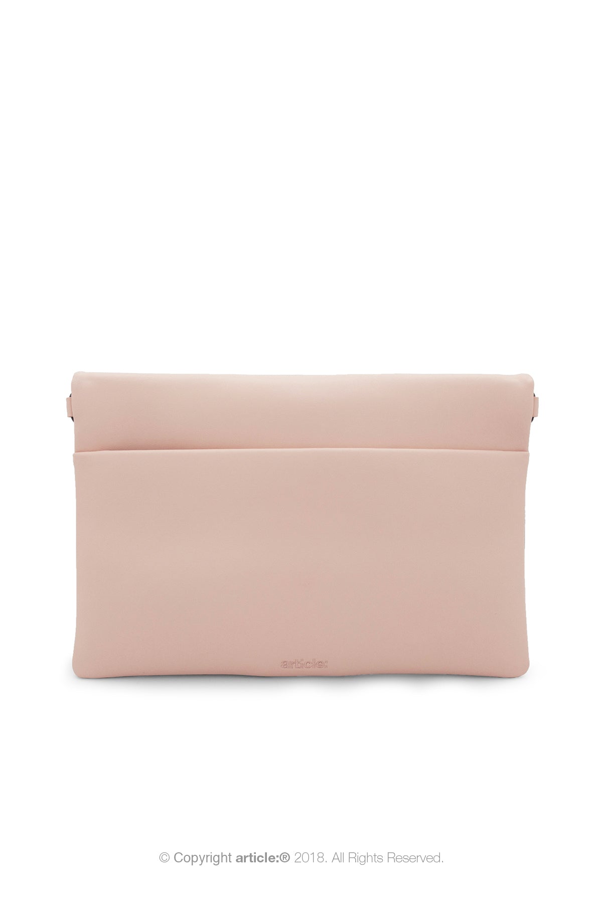 article: #097 Pochette Grande Foldable - Ballet + Silver
