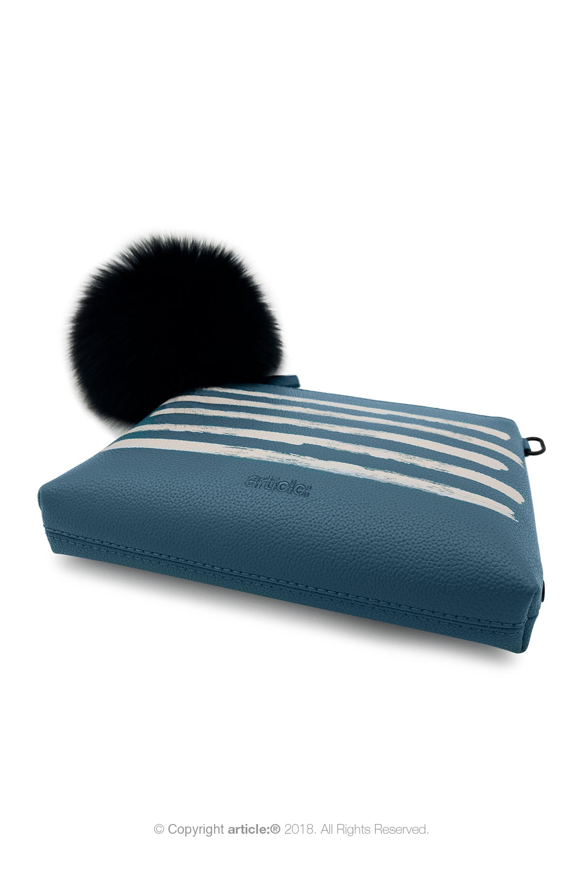 article: #007 Pochette Gusset - Prussian