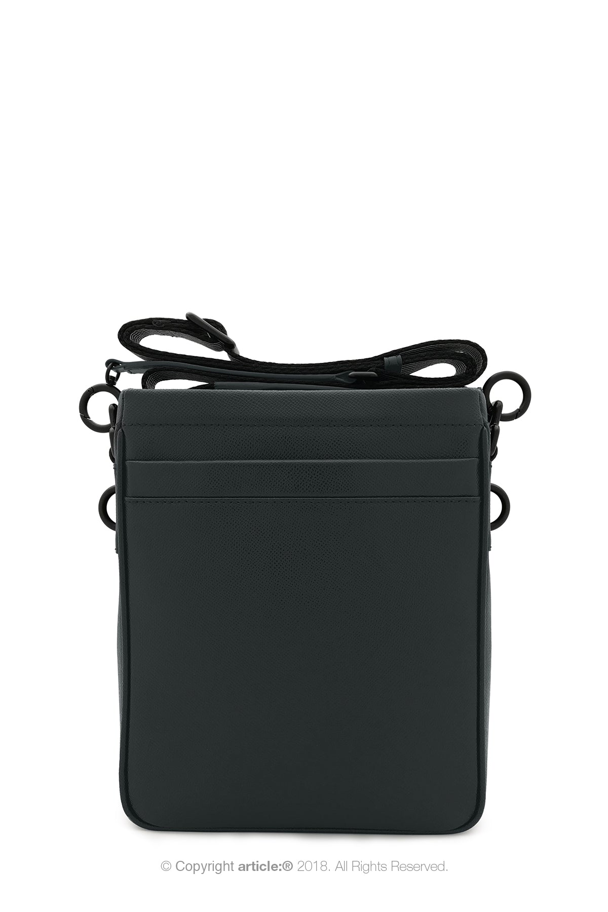article: #165 Bag Mini Messenger Men - Noir