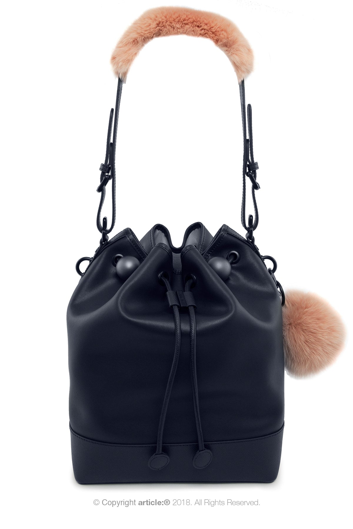 article: #120 Handbag Grande Bucket - Indigo