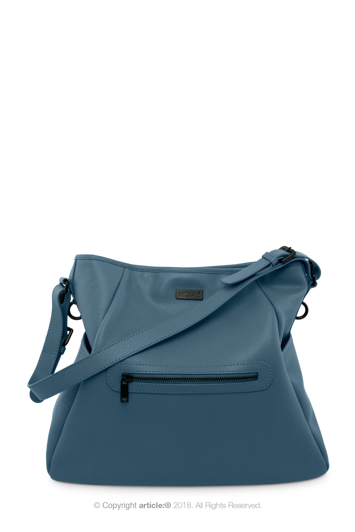 article: #130 Handbag Hobo - Prussian