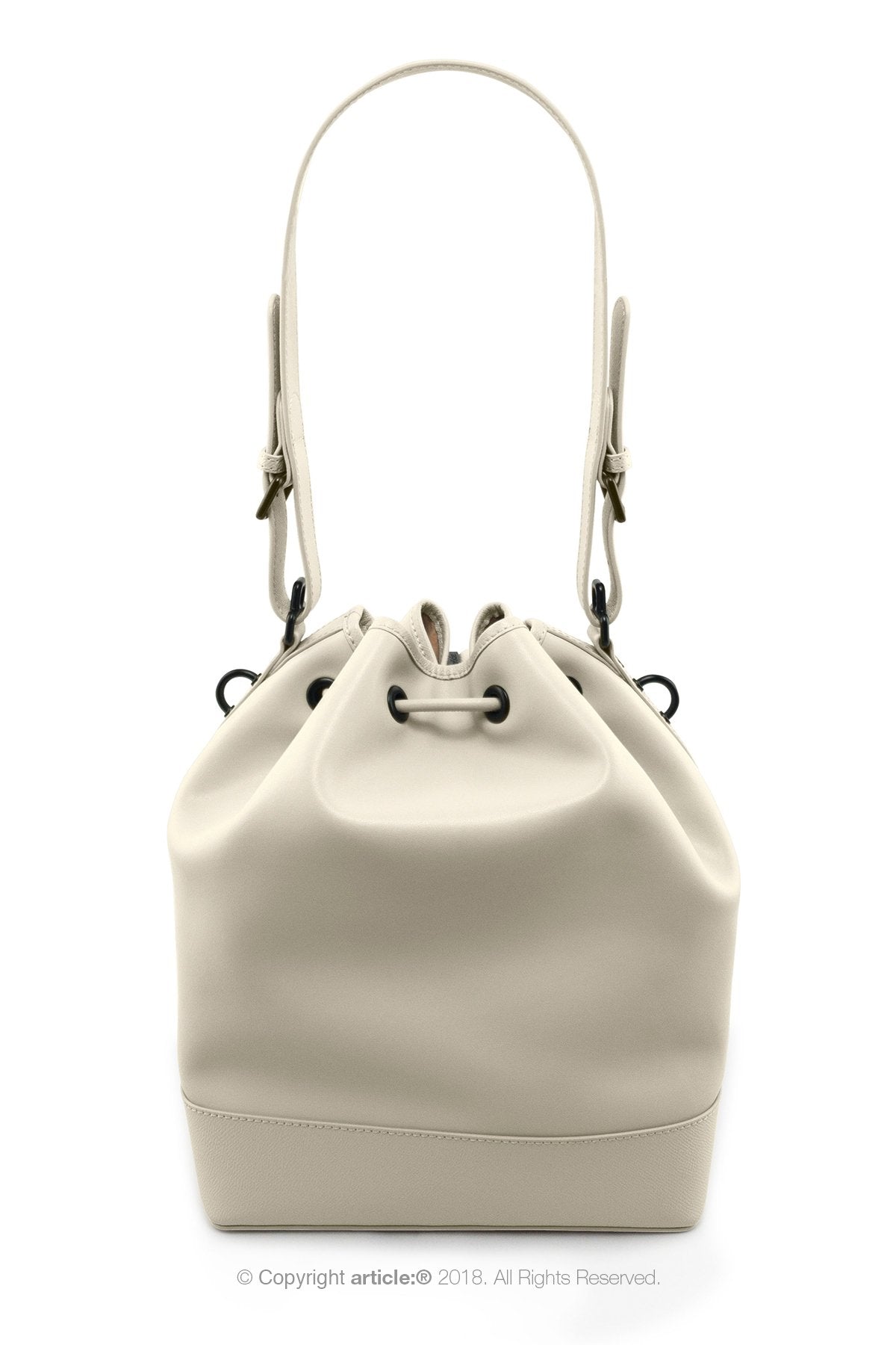 article: #120 Handbag Grande Bucket - Oyster