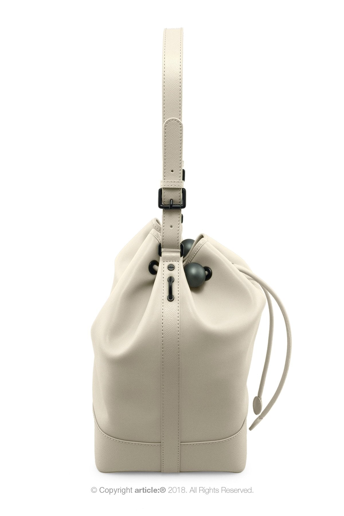 article: #120 Handbag Grande Bucket - Oyster