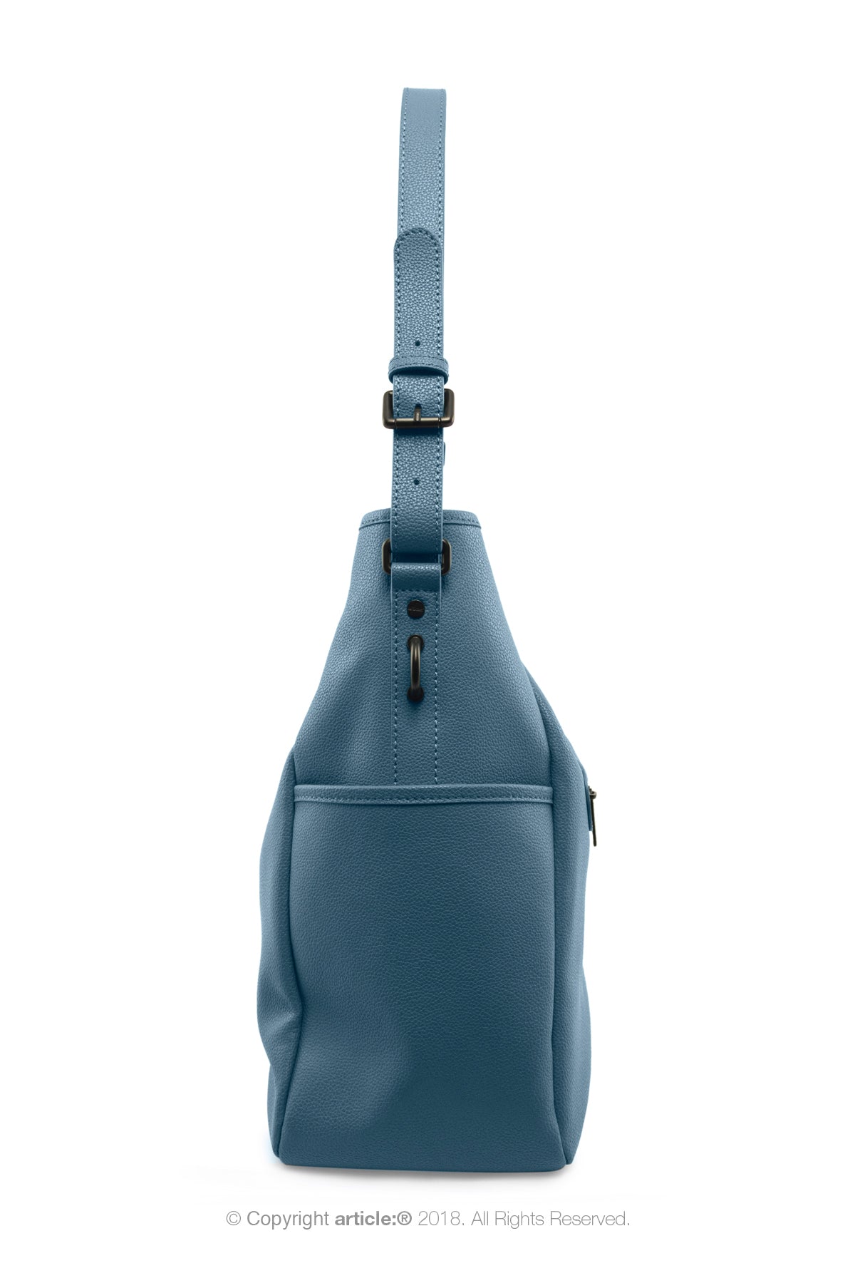 article: #130 Handbag Hobo - Prussian