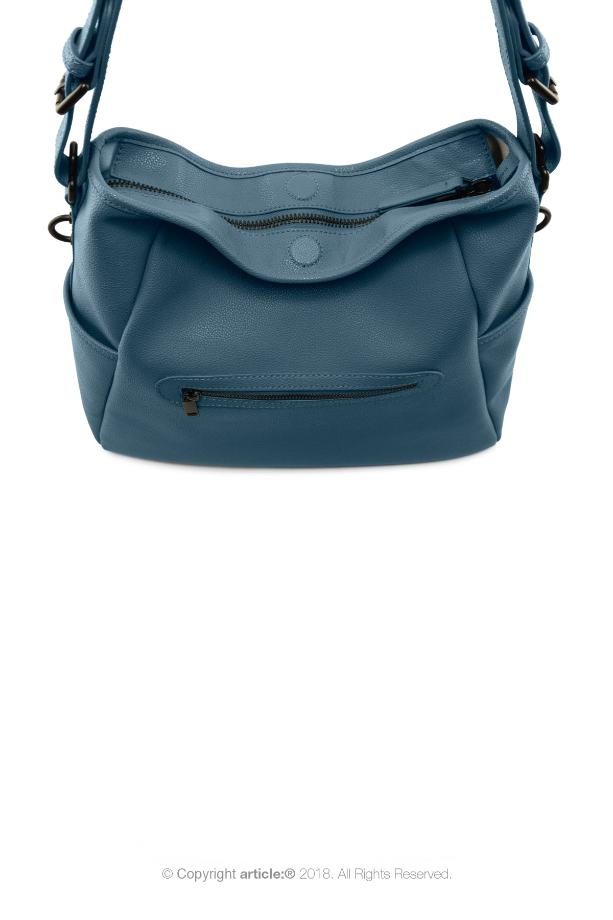 article: #130 Handbag Hobo - Prussian