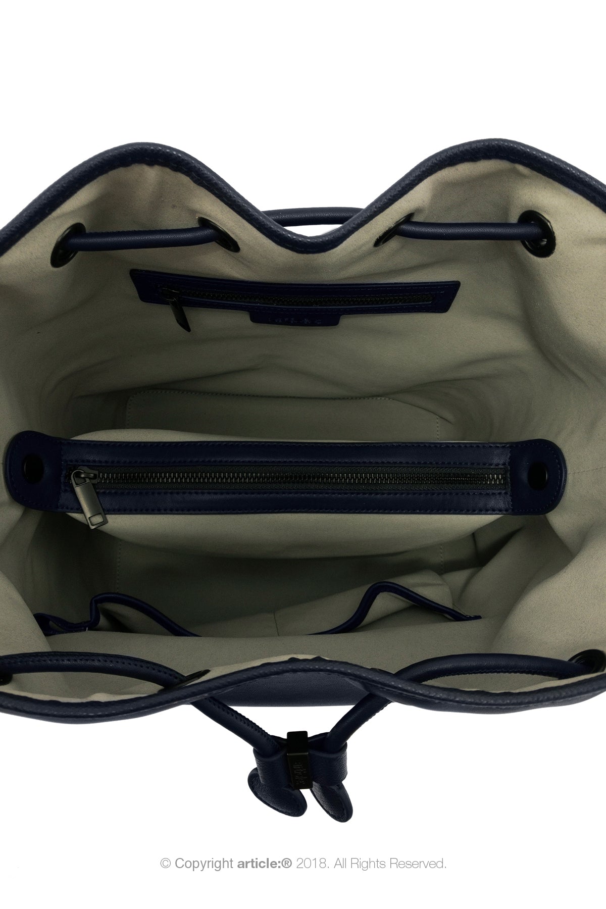 article: #120 Handbag Grande Bucket - Indigo