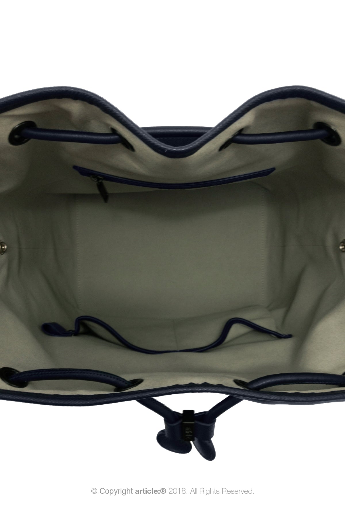 article: #120 Handbag Grande Bucket - Indigo