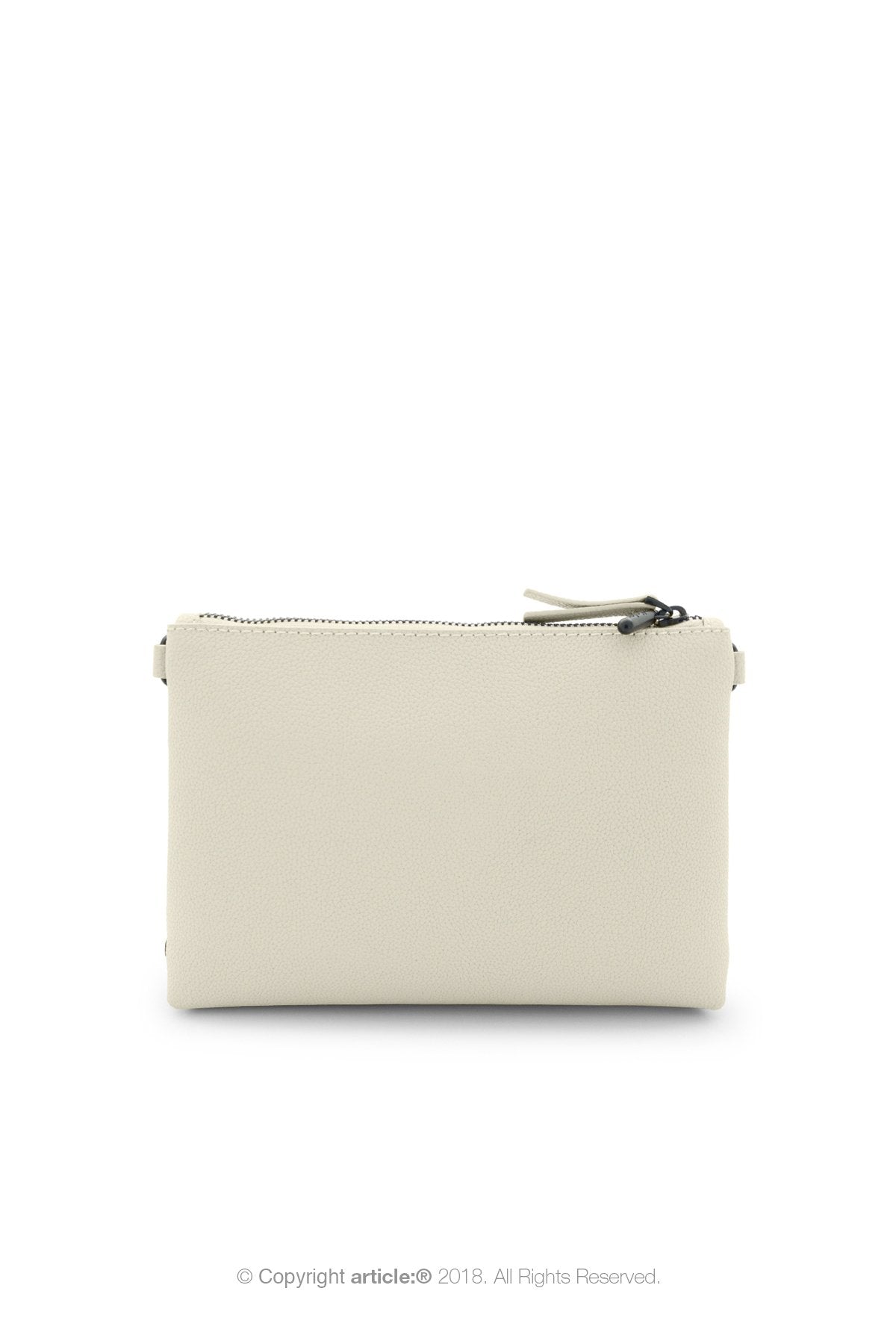 article: #007 Pochette Gusset - Oyster