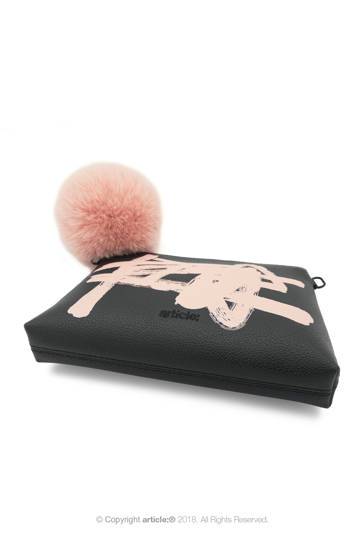 article: #007 Pochette Gusset - Noir