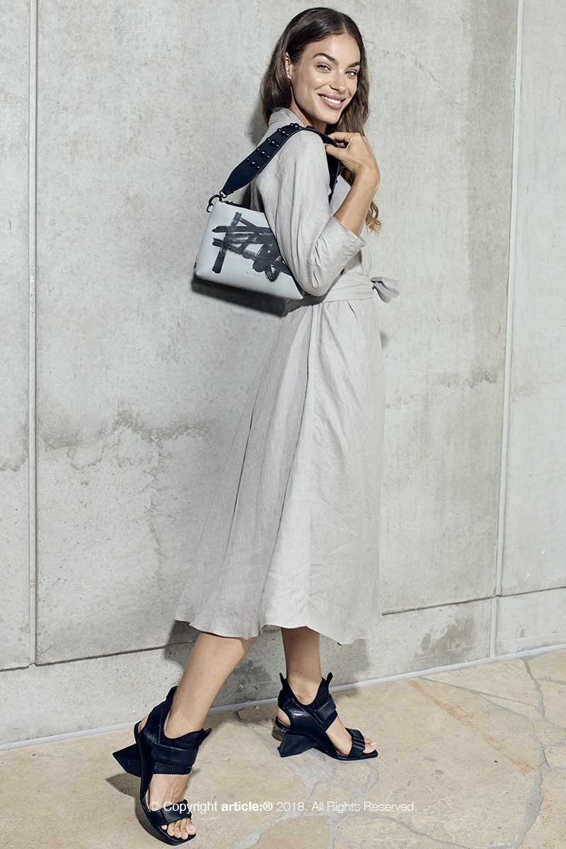 article: #007 Pochette Gusset - Gris