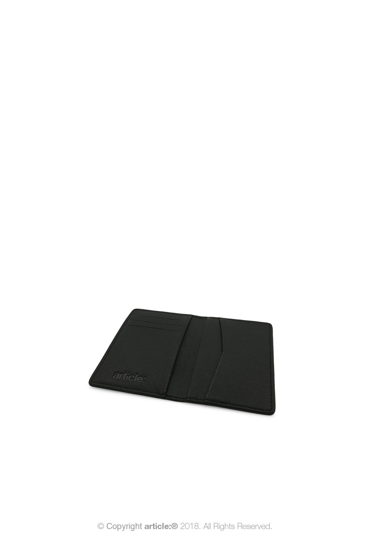 article: #202 Card Holder - Noir