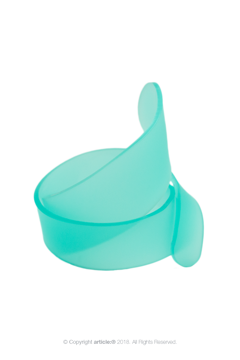 article: #608 Bangle Guggenheim - Tiffany Blue