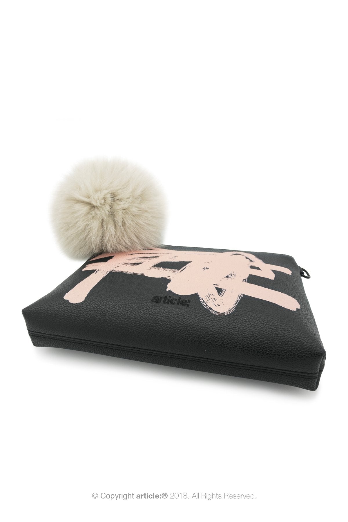 article: #007 Pochette Gusset - Noir