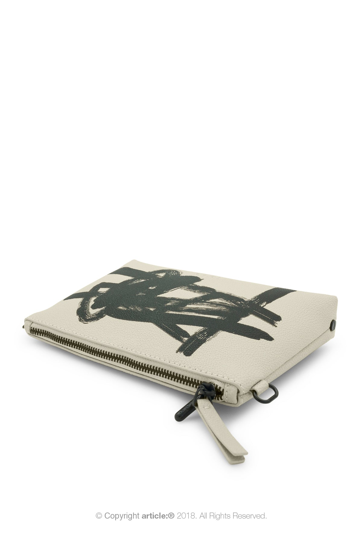 article: #007 Pochette Gusset - Oyster