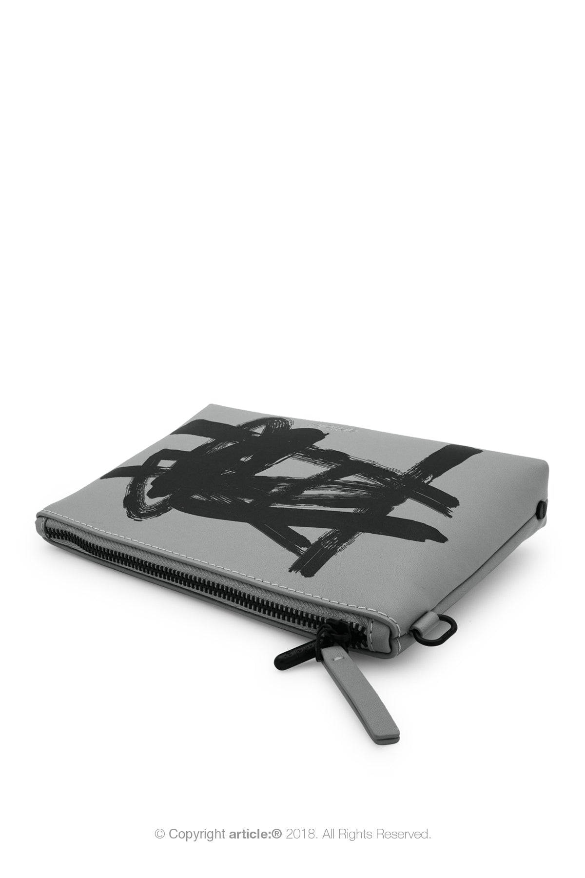 article: #007 Pochette Gusset - Gris