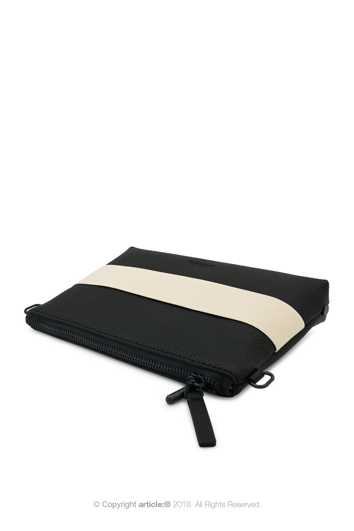 article: #015 Pochette Gusset - Noir