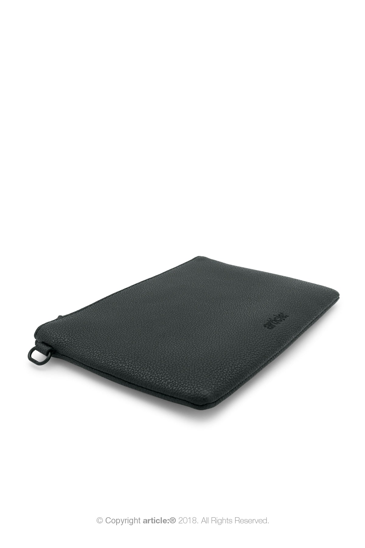 article: #001 Pochette Flat Men - Noir