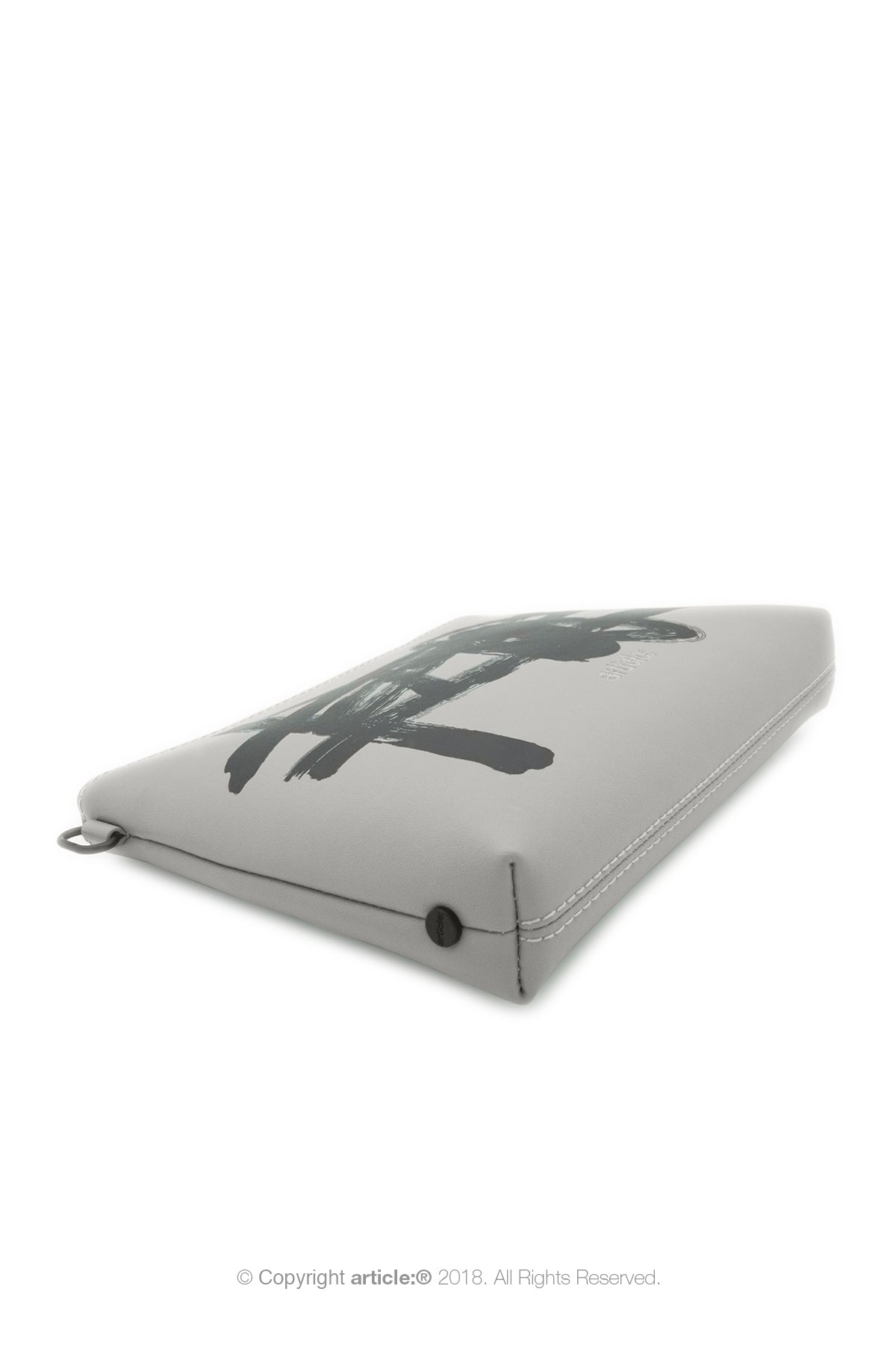 article: #007 Pochette Gusset - Gris