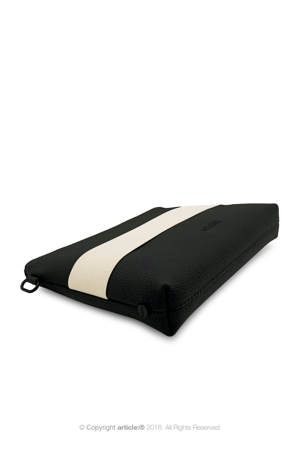 article: #015 Pochette Gusset - Noir