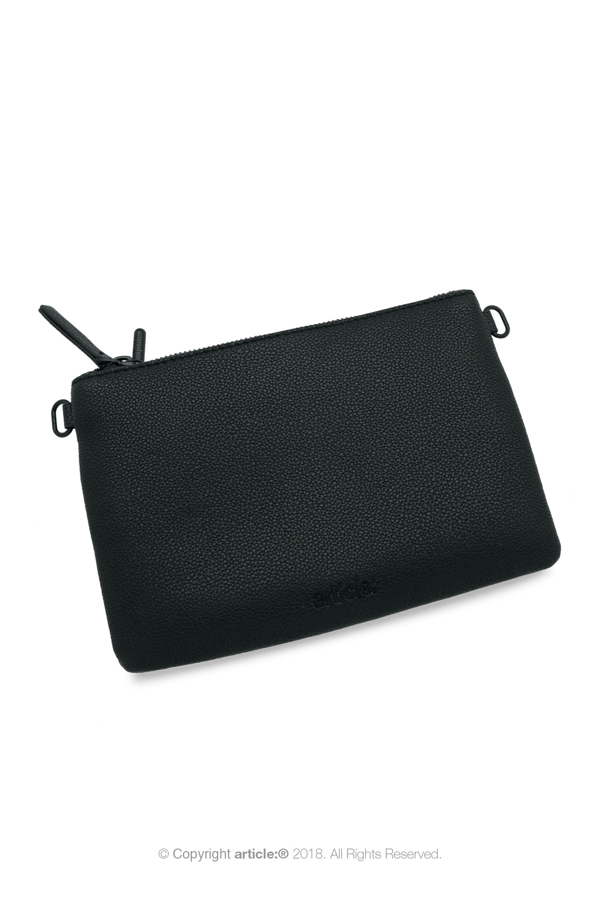 article: #001 Pochette Flat Men - Noir