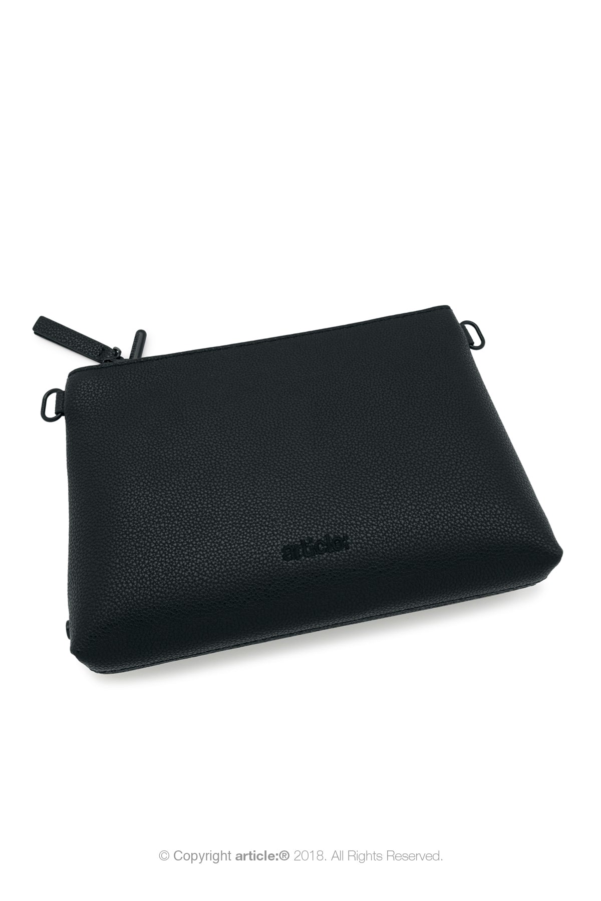 article: #003 Pochette Gusset Men - Noir