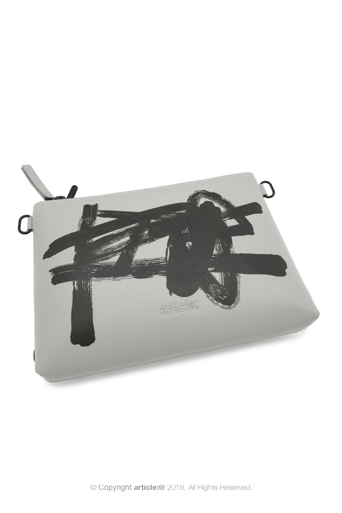 article: #007 Pochette Gusset - Gris