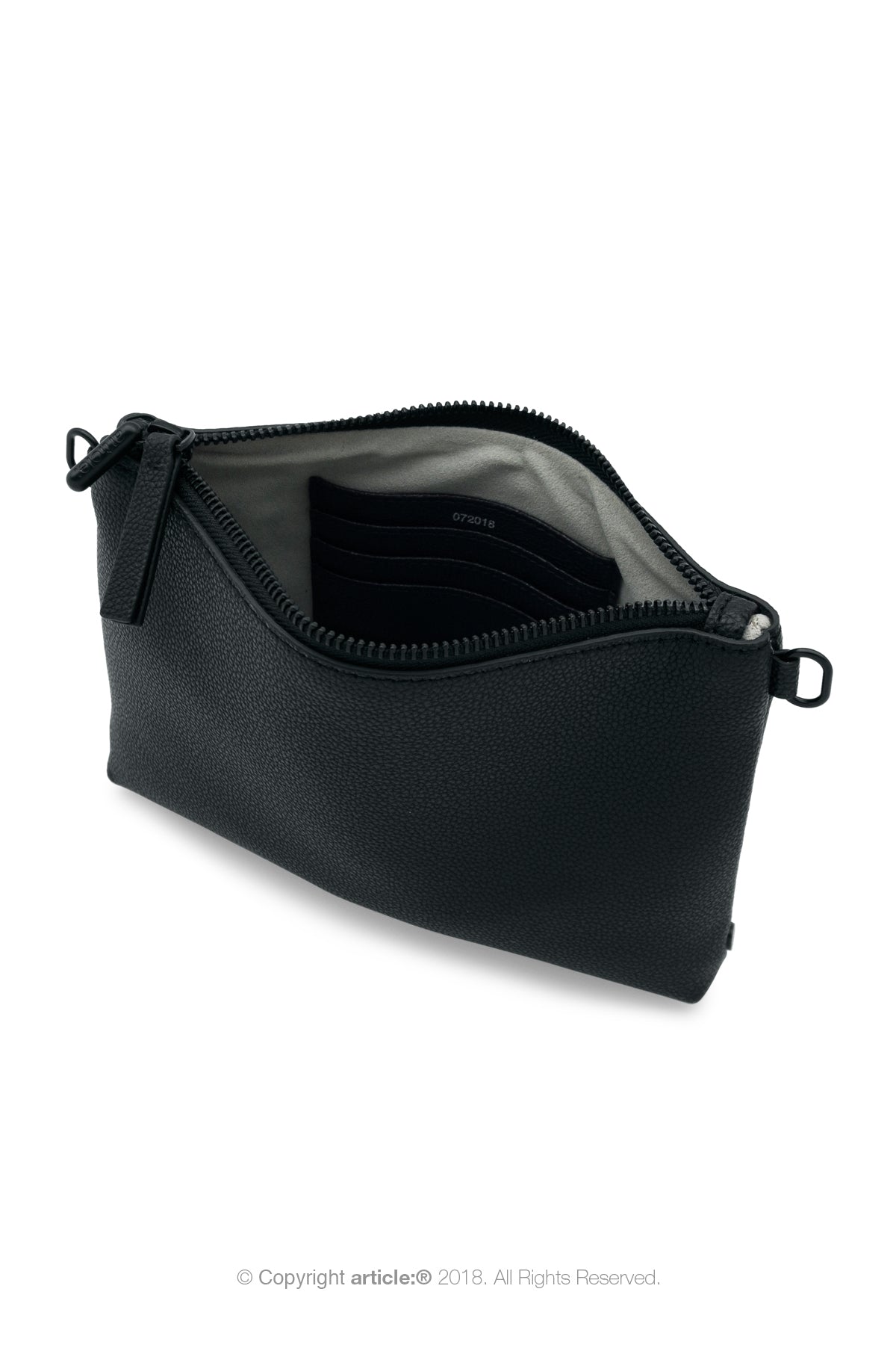 article: #003 Pochette Gusset Men - Noir