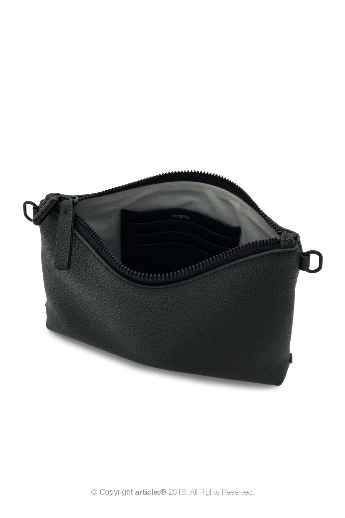 article: #015 Pochette Gusset - Noir