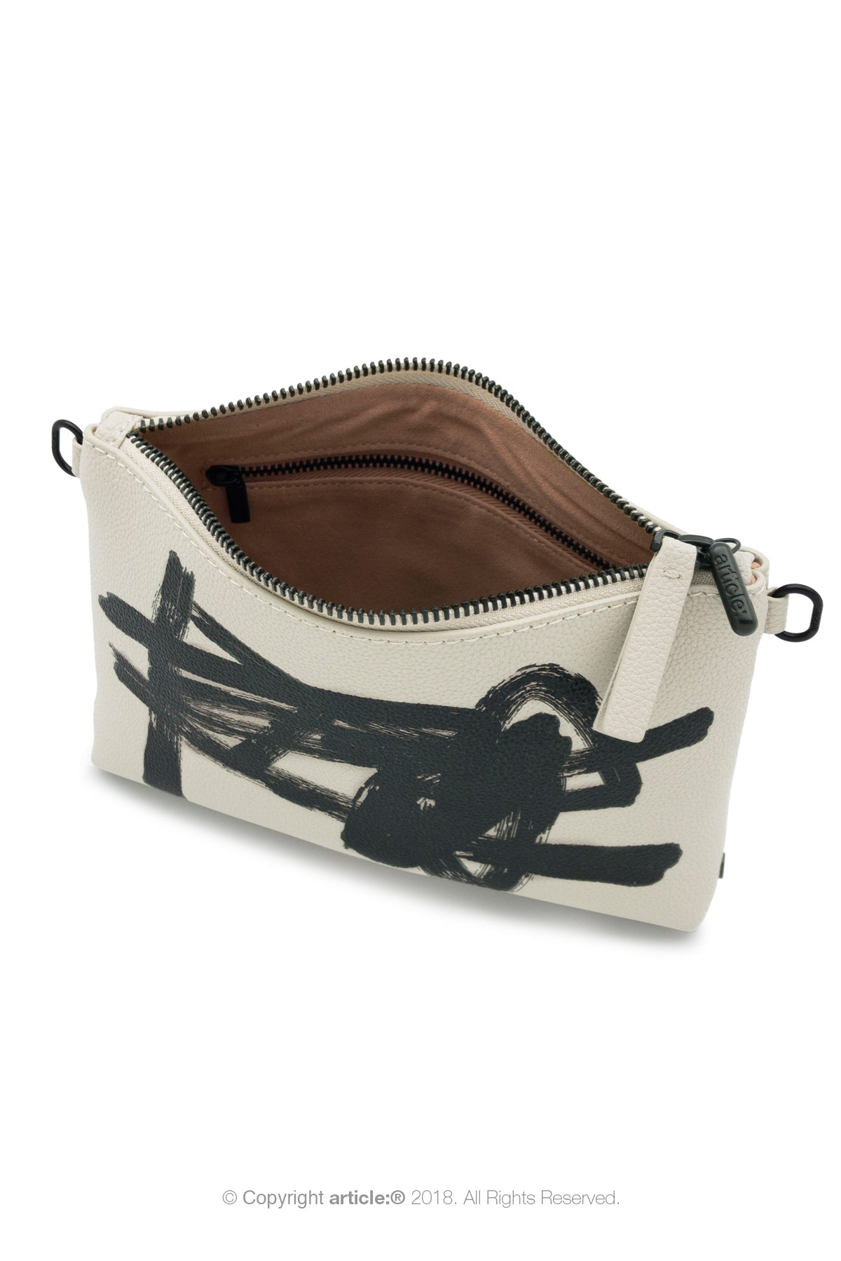 article: #007 Pochette Gusset - Oyster