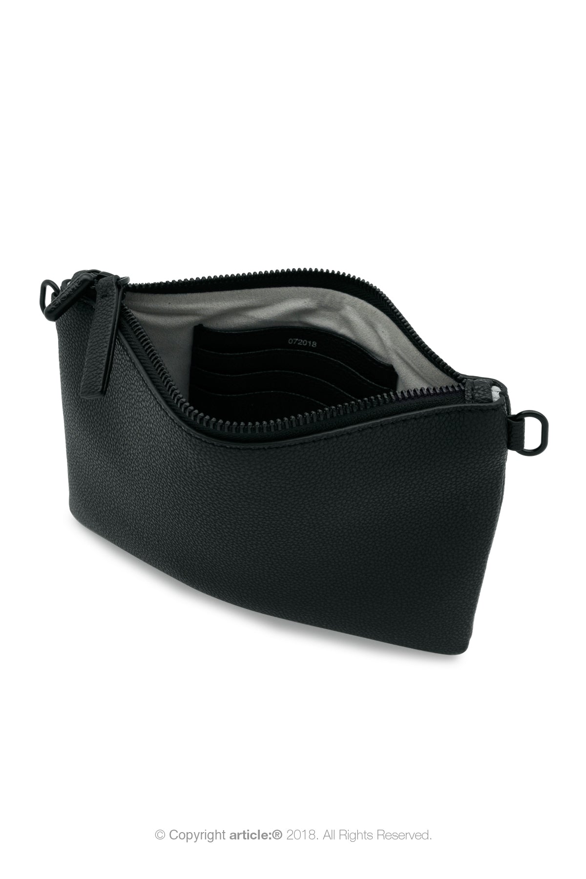 article: #001 Pochette Flat Men - Noir