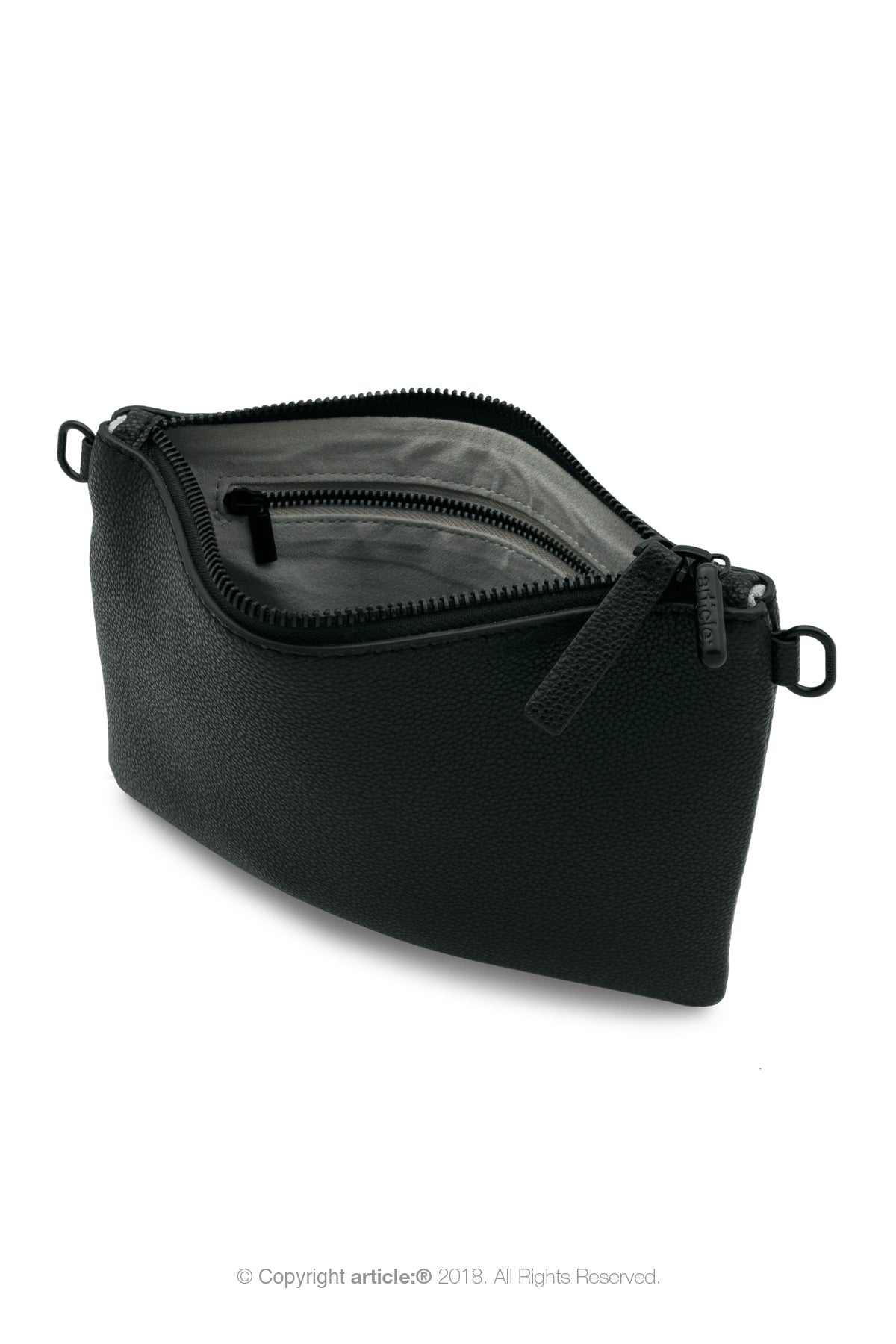 article: #001 Pochette Flat - Noir