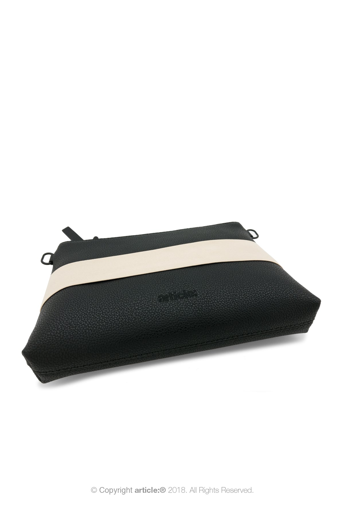 article: #015 Pochette Gusset - Noir