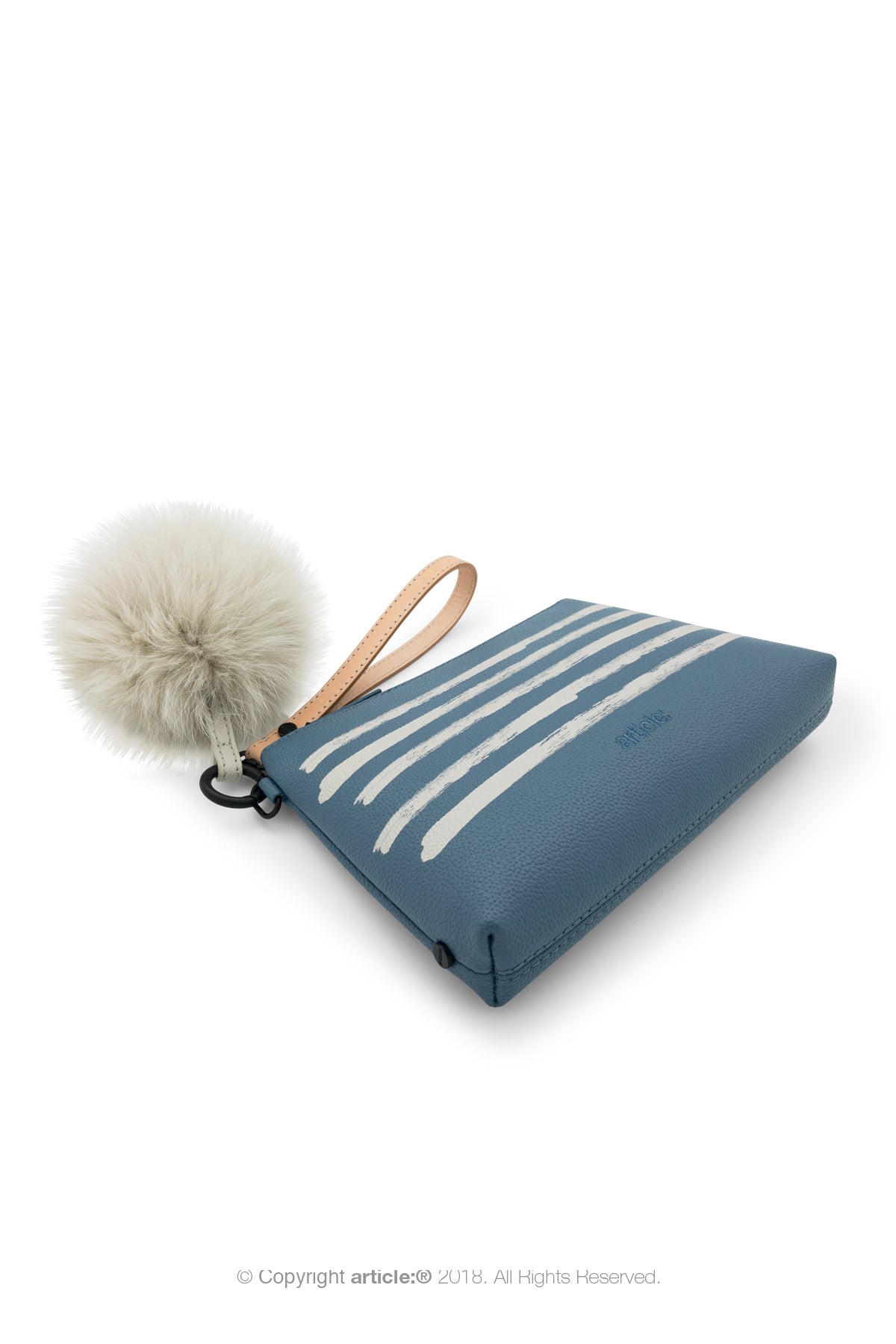 article: #007 Pochette Gusset - Prussian