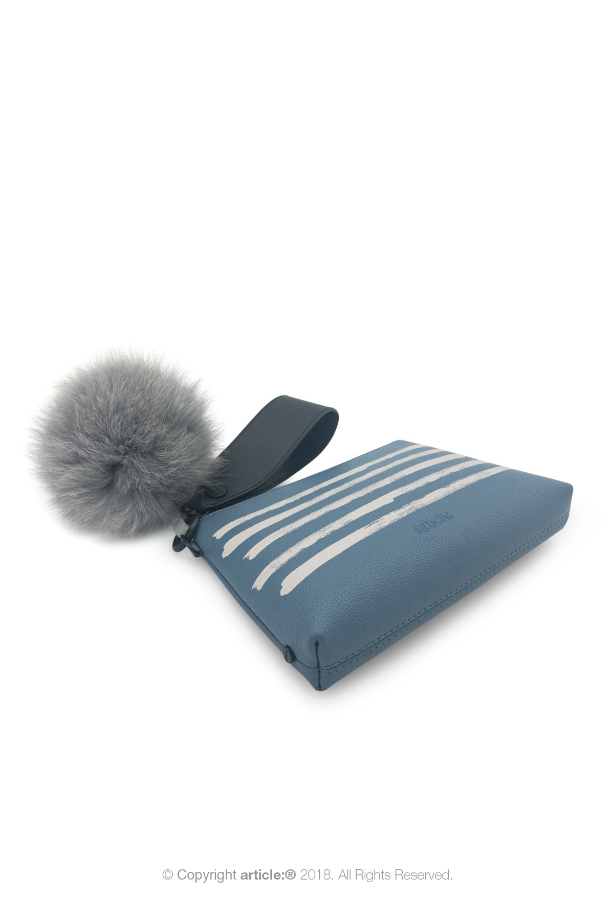 article: #007 Pochette Gusset - Prussian