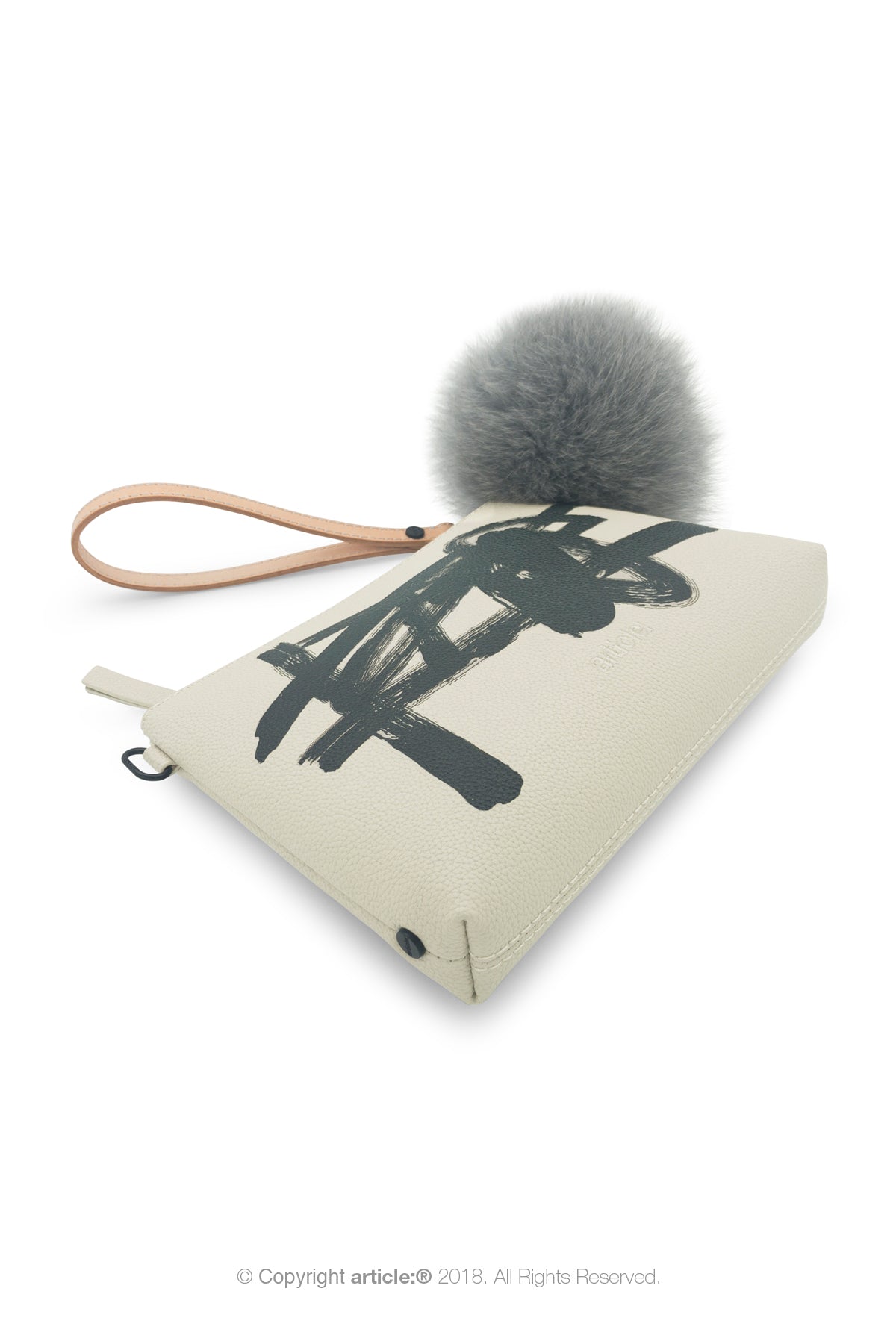 article: #007 Pochette Gusset - Oyster
