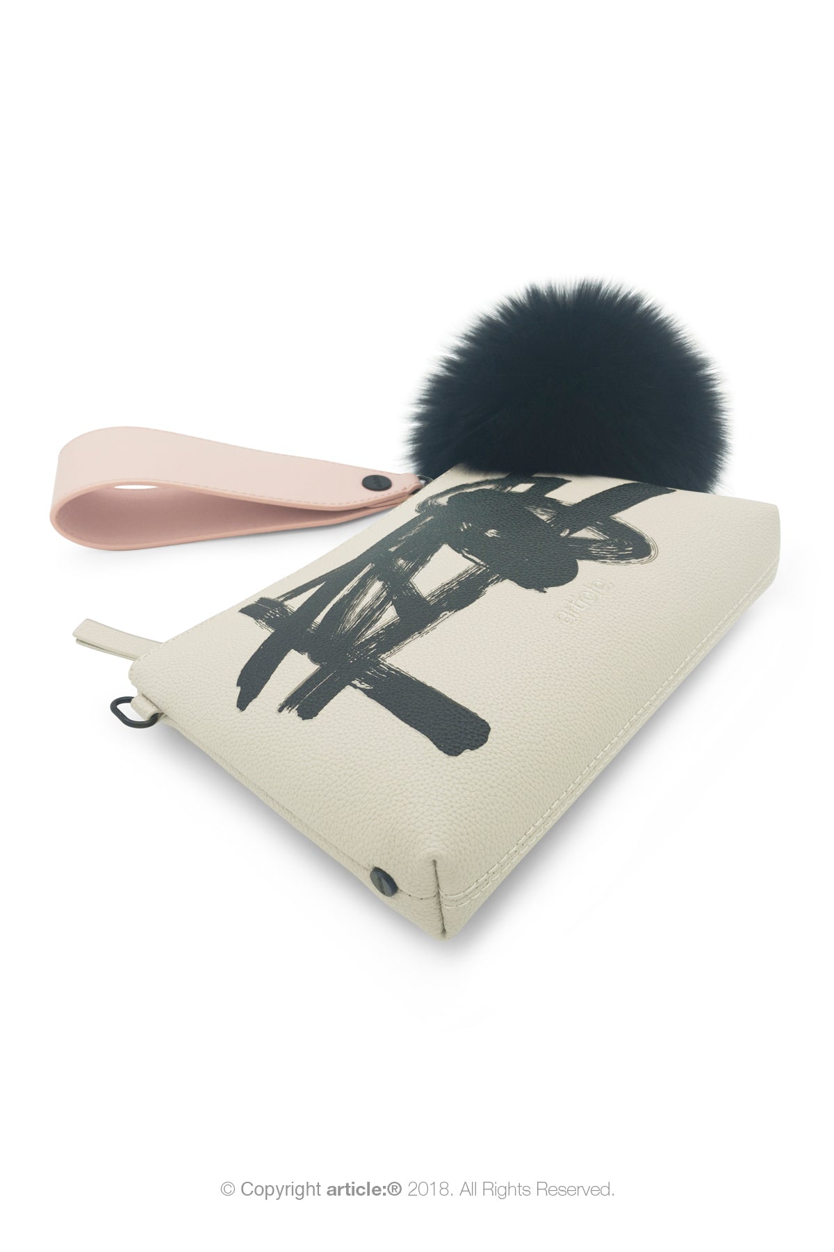 article: #007 Pochette Gusset - Oyster