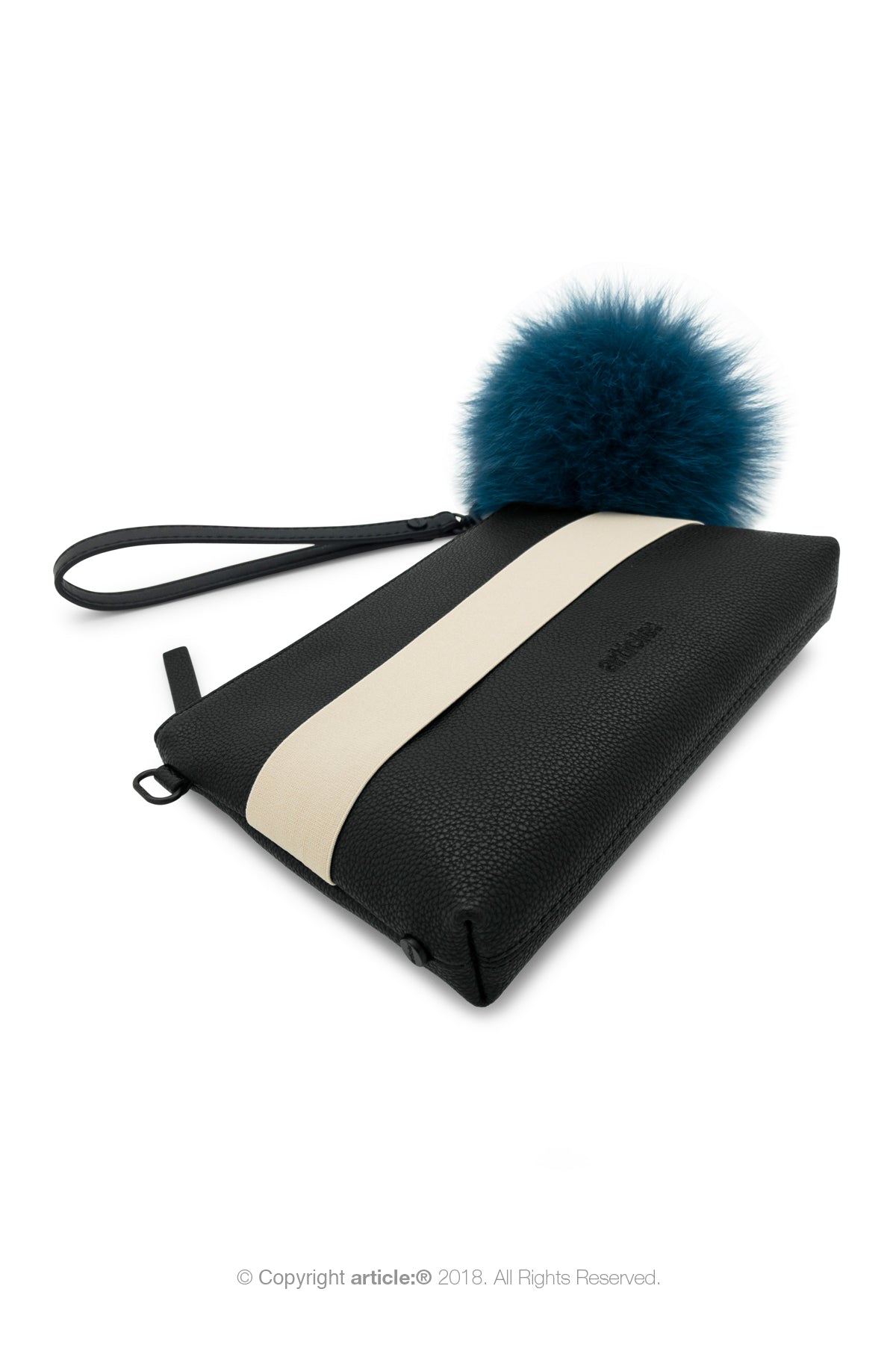 article: #015 Pochette Gusset - Noir