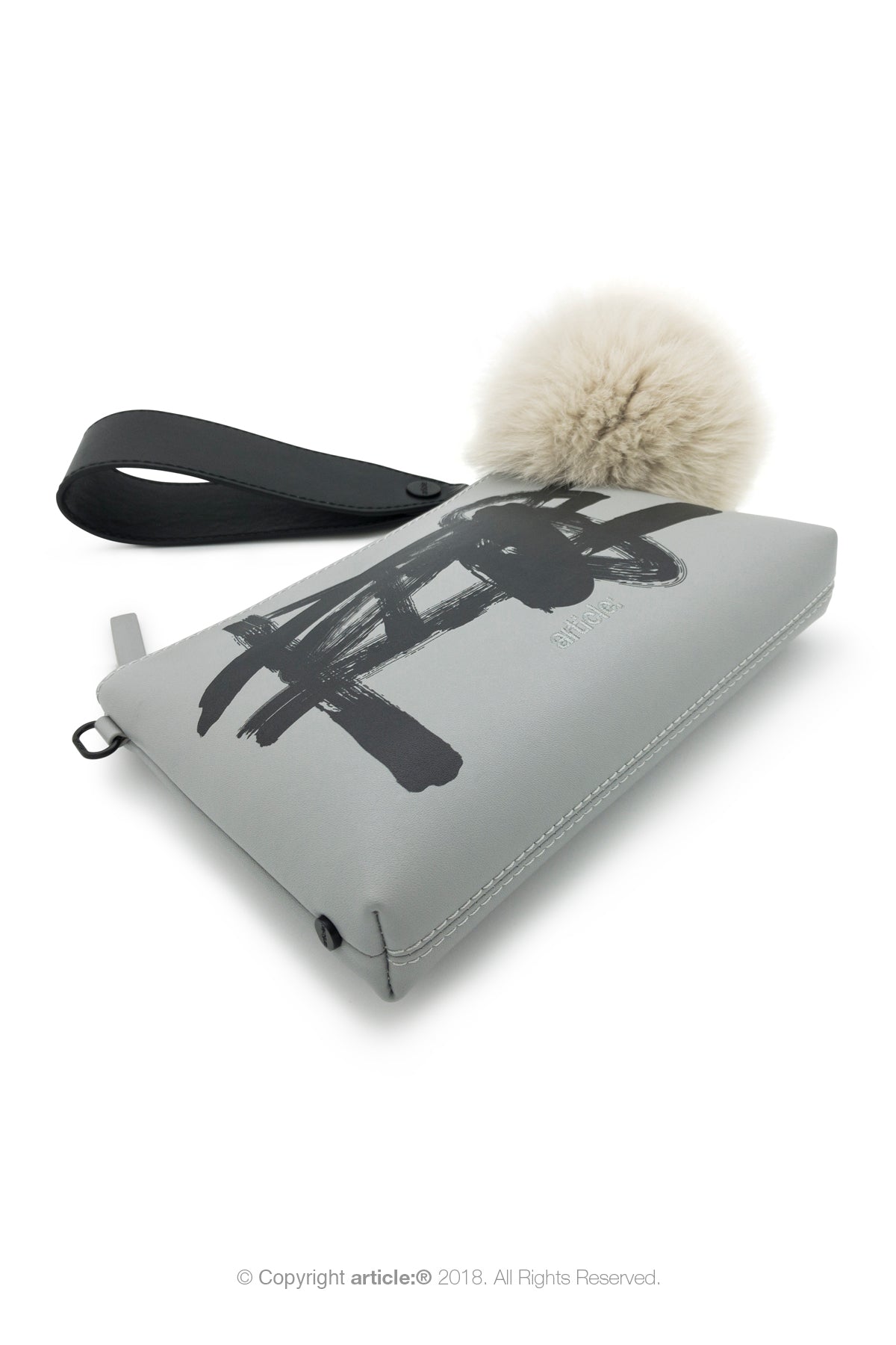 article: #007 Pochette Gusset - Gris