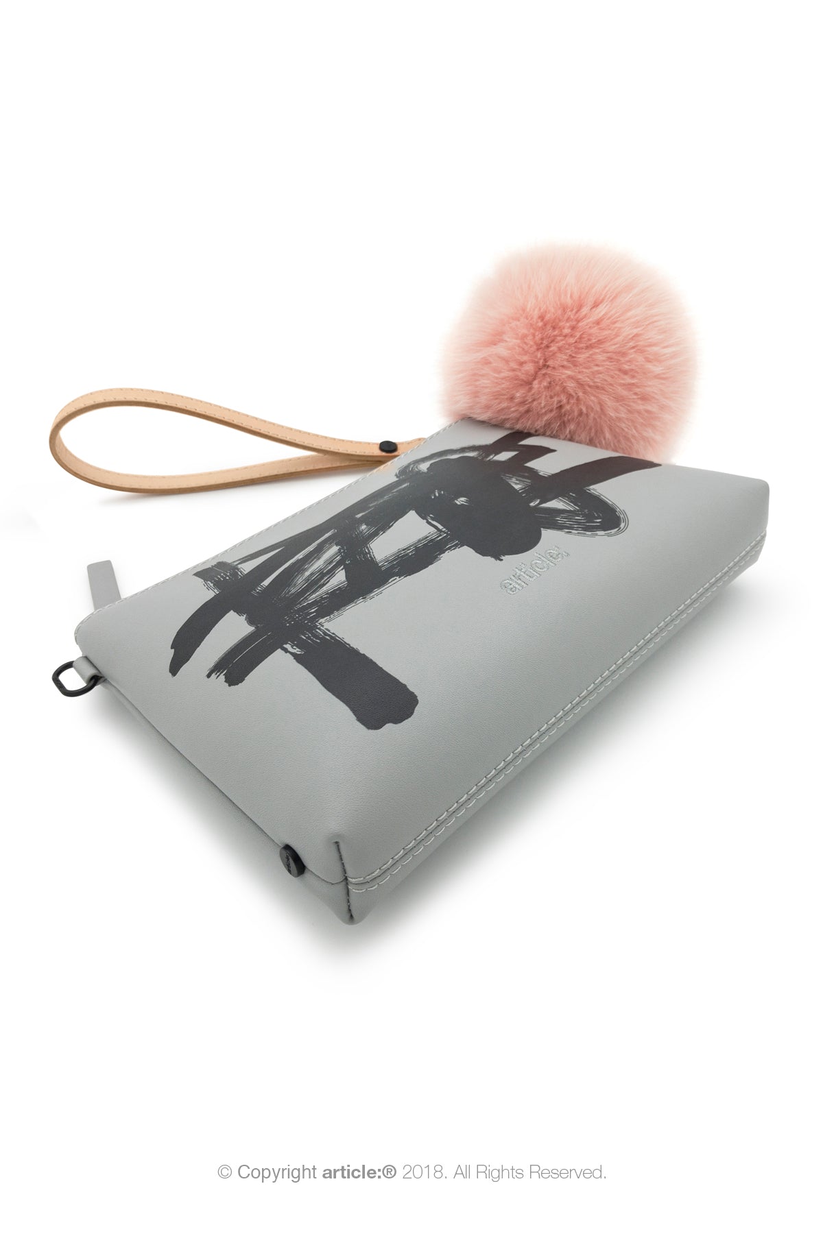article: #007 Pochette Gusset - Gris
