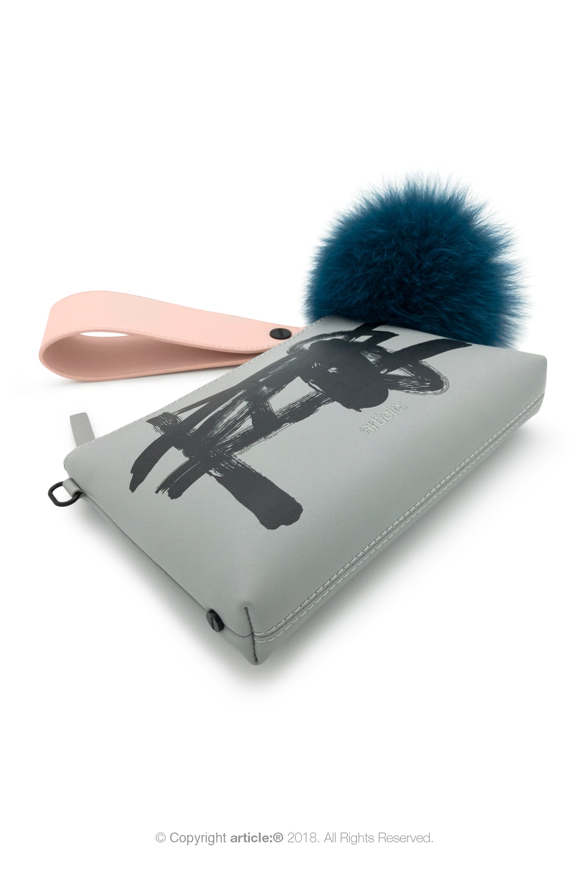 article: #007 Pochette Gusset - Gris