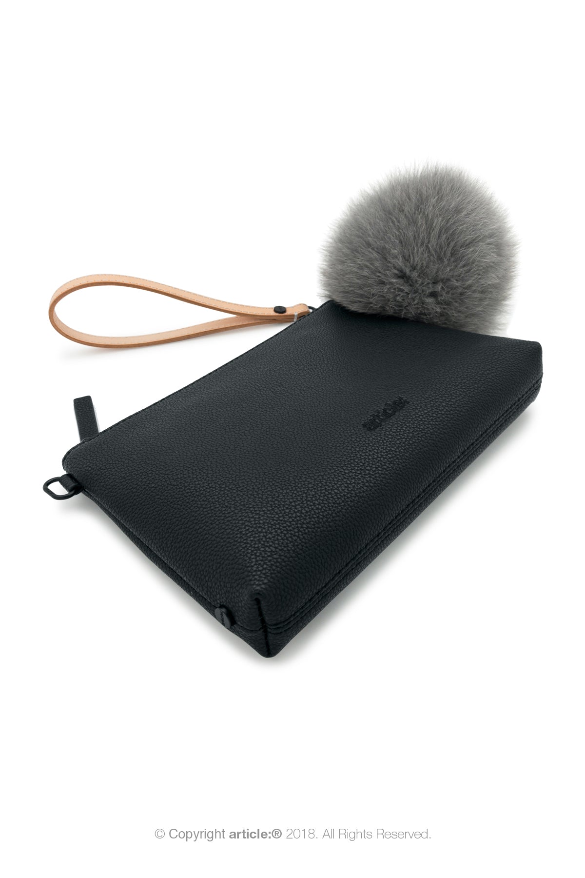 article: #003 Pochette Gusset - Noir
