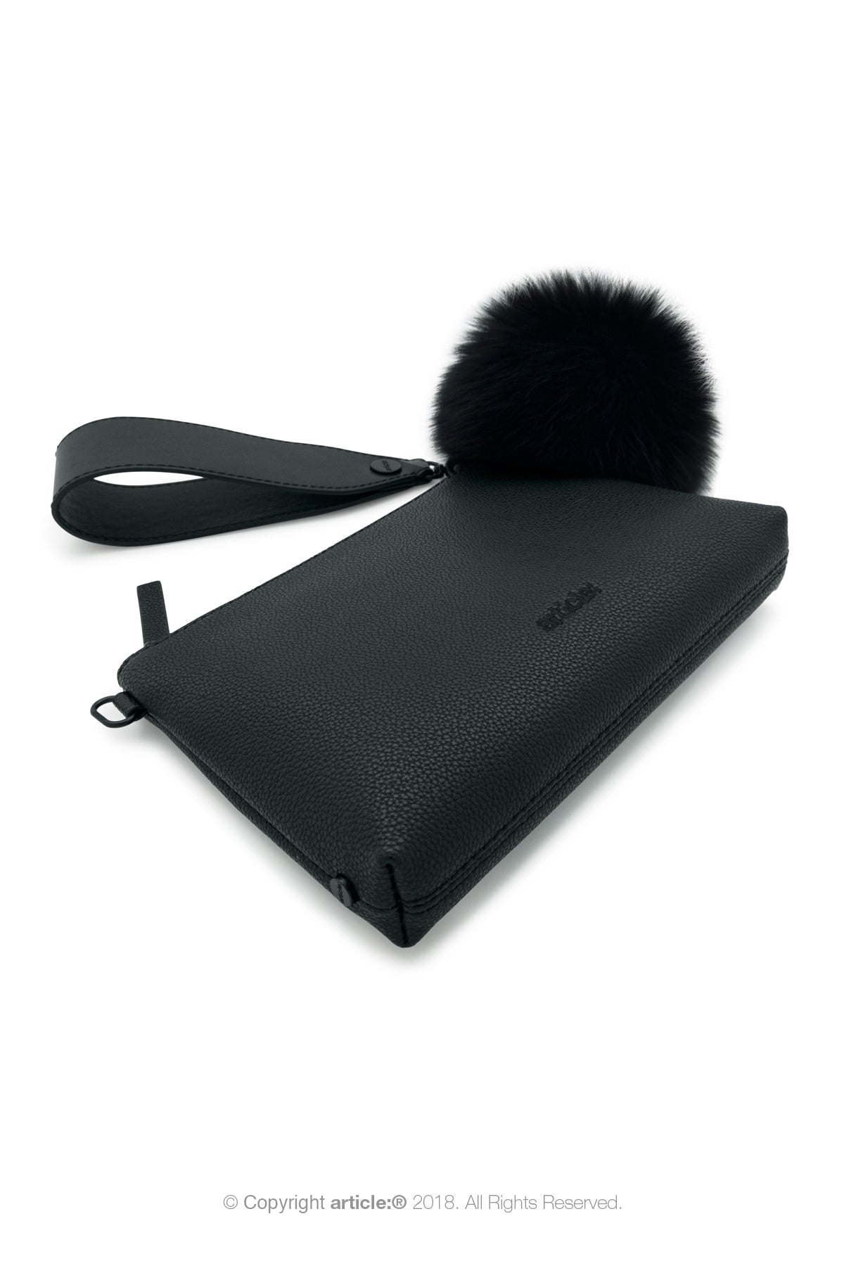 article: #003 Pochette Gusset - Noir
