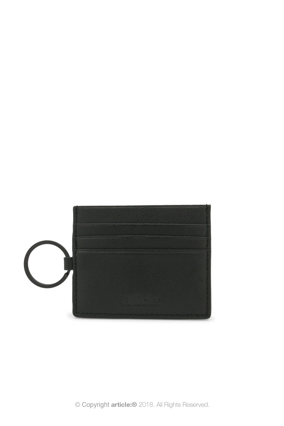 article: #200 Card Holder Men - Noir