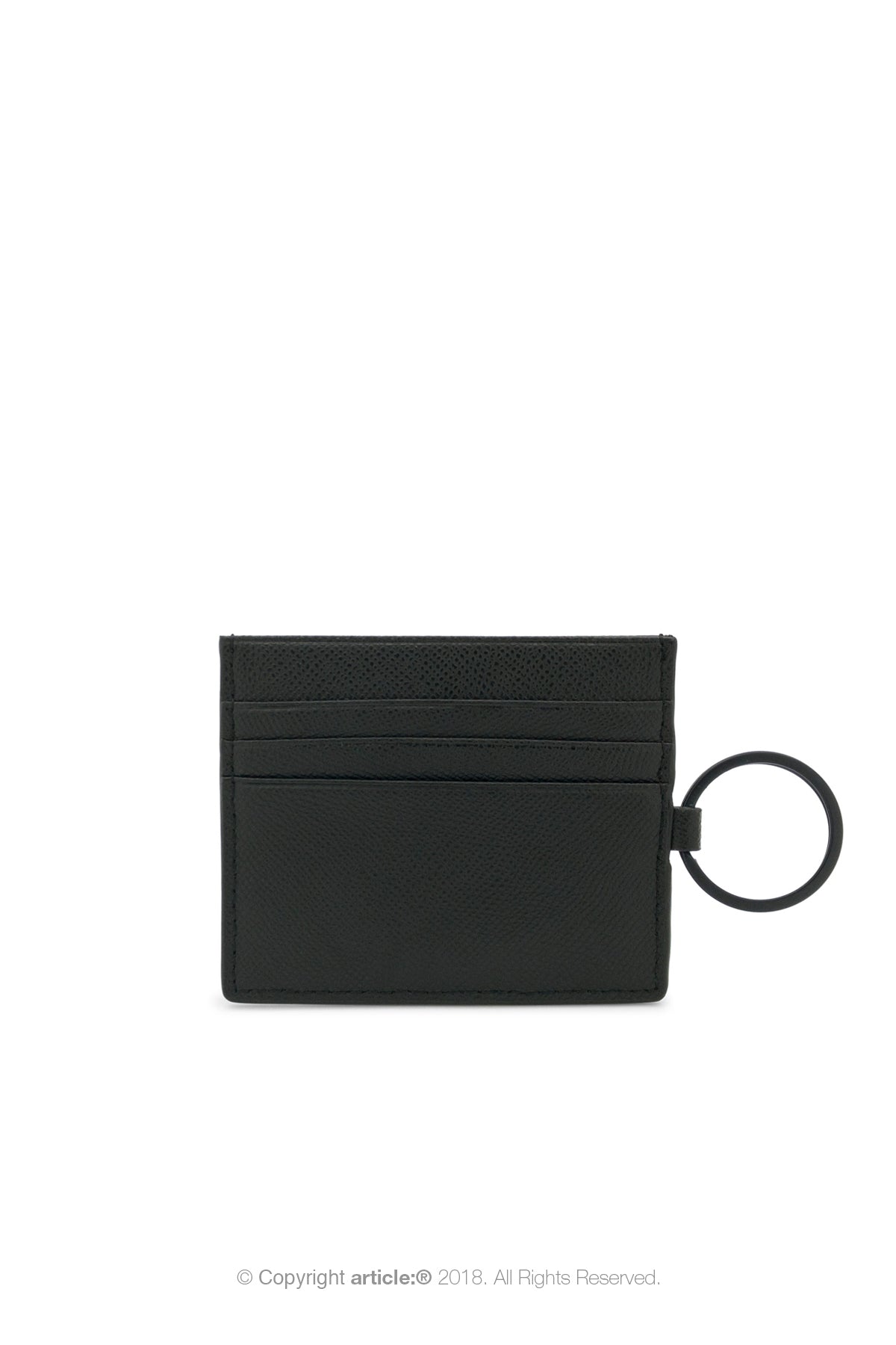 article: #200 Card Holder Men - Noir