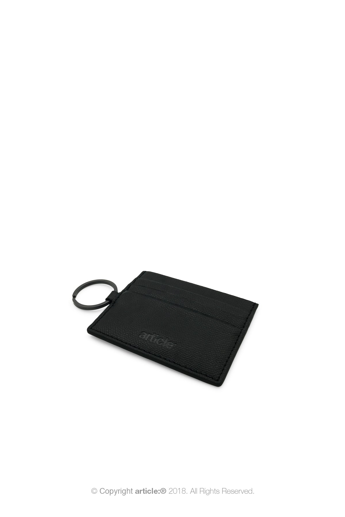 article: #200 Card Holder Men - Noir